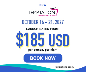 Temptation Caribbean Cruise October 2027